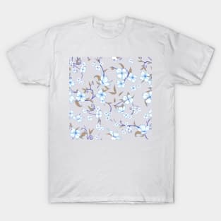 Creepy Flowers Pattern 3 T-Shirt